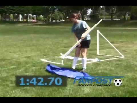 video shows where to get soccer goals